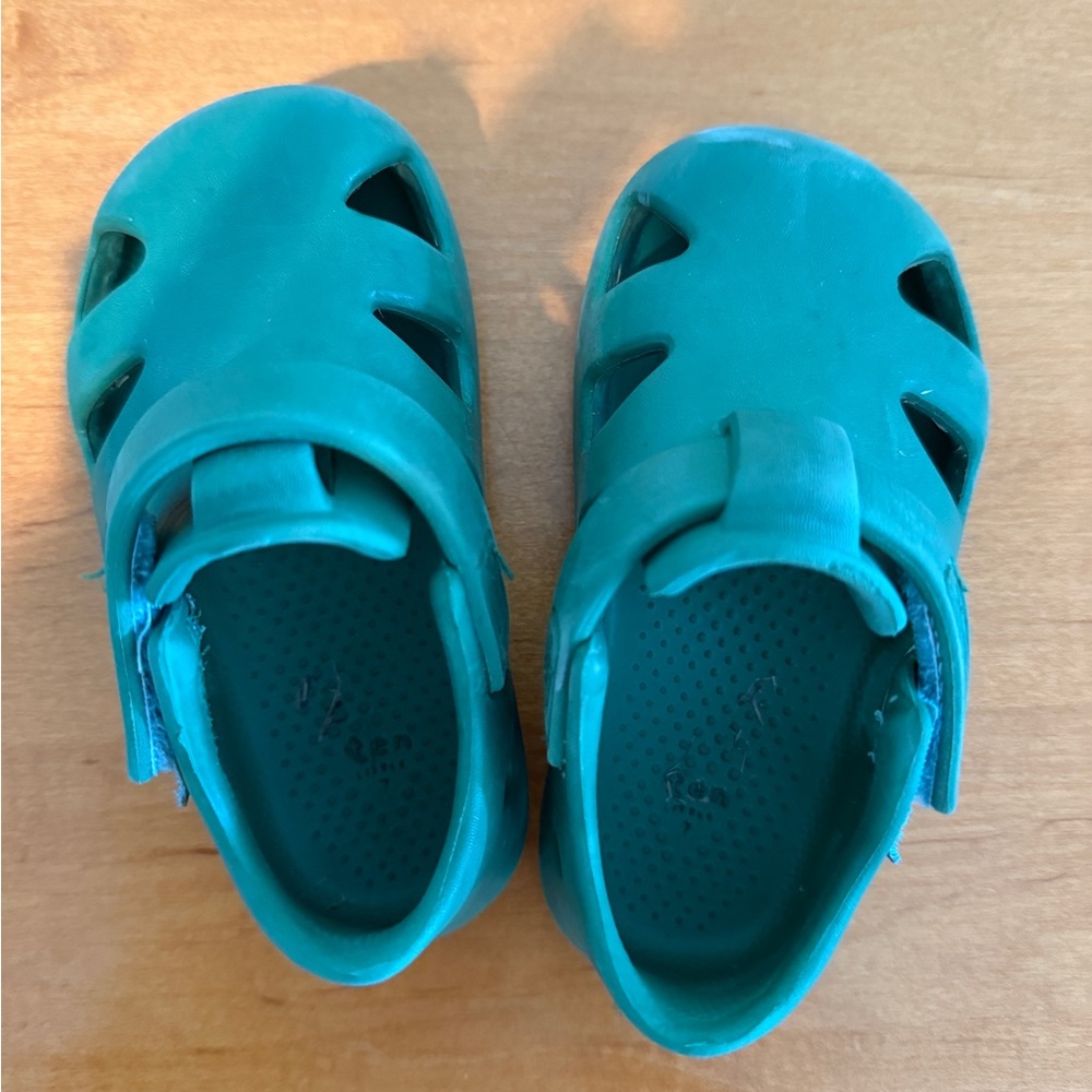 Ten Little Splash Sandals 2, Green, Size 7